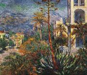 Claude Monet Village with Mountains and Agave Plant china oil painting reproduction